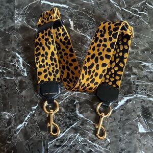 Marc Jacobs Novelty Bag Strap Animal Print Leopard Print
